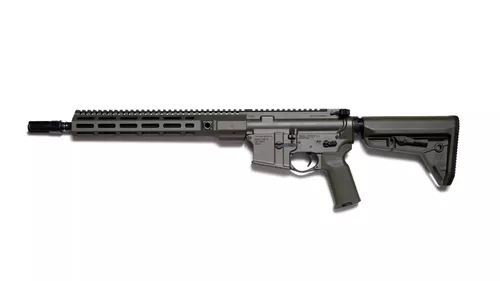 TRIARC Systems - TSR-15S Rifle 13.9" (PINNED) Warcomp 5.56 Nato - GREEN 'ANODIZED' CERAKOTE