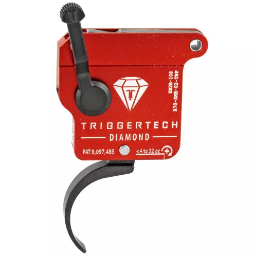 TriggerTech Trigger Diamond Clean Trigger Right Hand Curved - Fits Remington 700