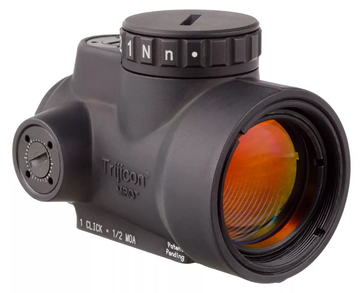 Trijicon 2200003 MROMatte Black 1x25mm 2 MOA Red Dot Reticle