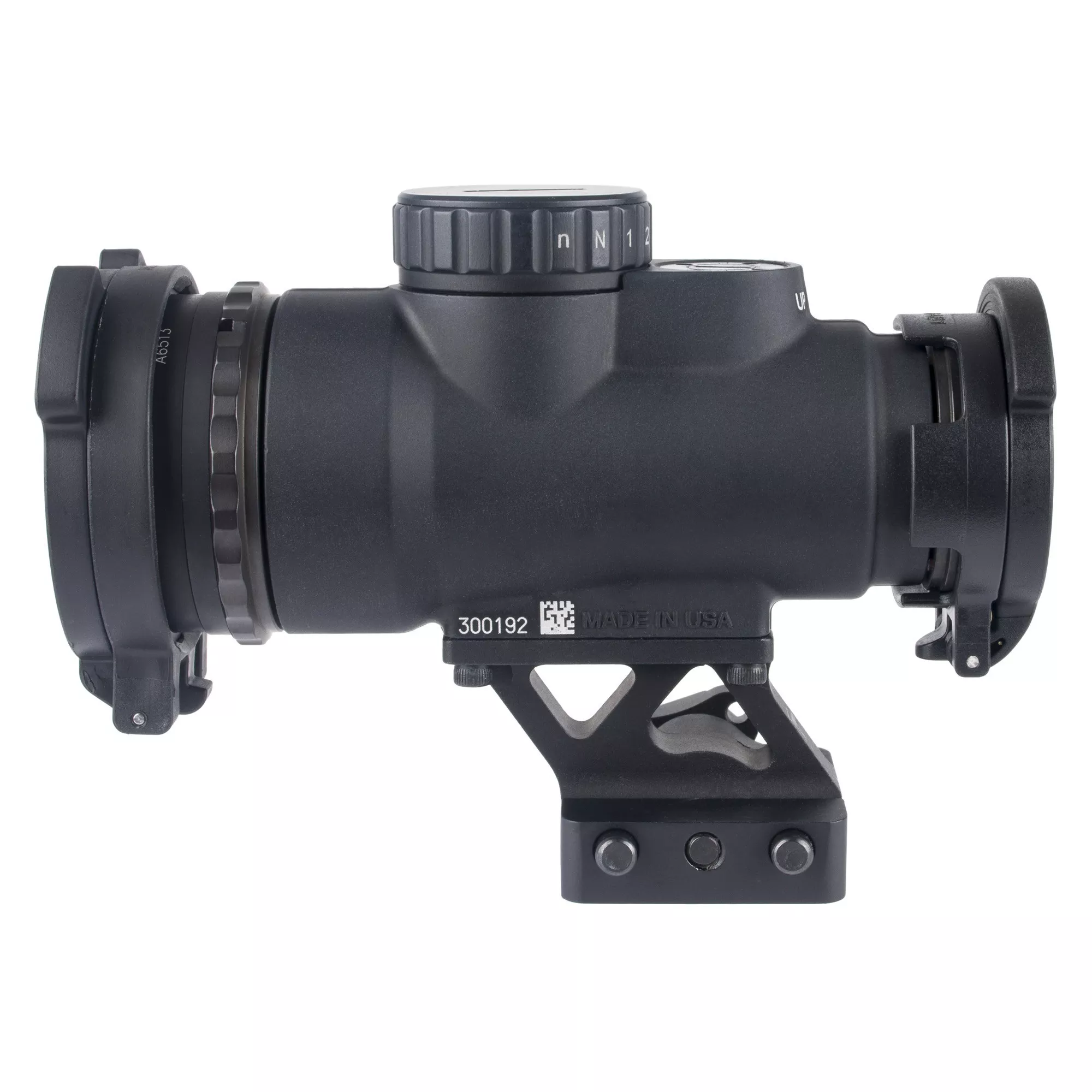 Trijicon MRO SD Patrol Red Dot 1X25mm 2MOA Dot/68 MOA Segmented Circle Lower 1/3 Co-Witness Mount Black