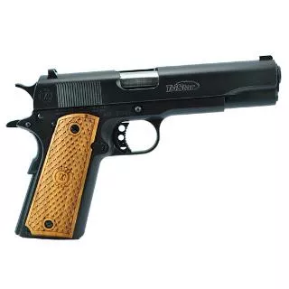 TRISTAR AMERICAN 1911 GOV .45 ACP 5" 8RD WOOD GRIP BLUED