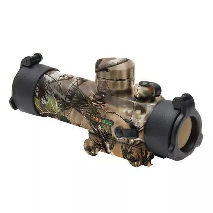 Truglo Gobble Stopper 30mm Dual Color Red Dot Sight Illum. 3 MOA Center Dot Reticle Realtree APG