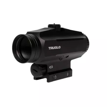 Truglo PR3 Prism Red Dot Sight 32mm 6 MOA CQB Circle Dot Reticle Black