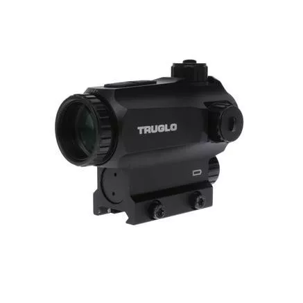Truglo Prism Red Dot Sight 25mm 6 MOA Illuminated Black