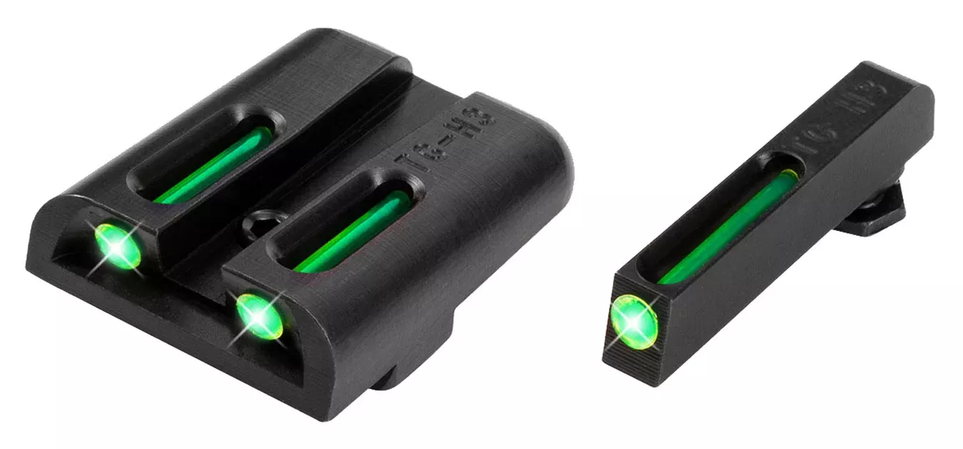 TruGlo TG131XT TFOGreen/Tritium/Fiber Optic Front Sight-Green/Tritium/Fiber Optic Rear Sight Springfield Armory XD
