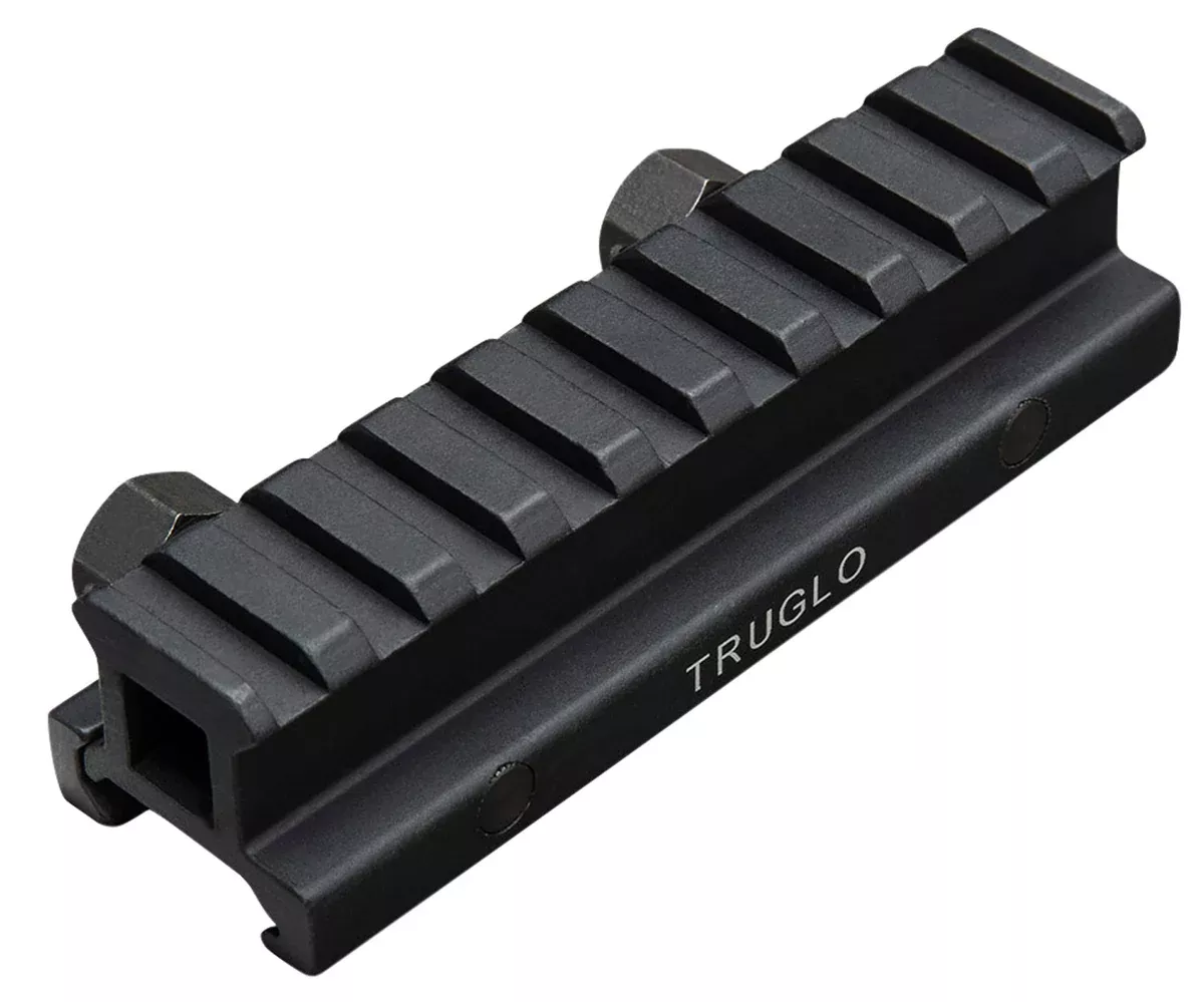 TruGlo TG8980B Picatinny Riser MountMatte Black Anodized