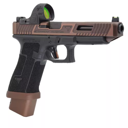 TTI - Combat Master - Glock 34 Gen 3 9mm Copperhead w/ SRO 2.5 Optic Package