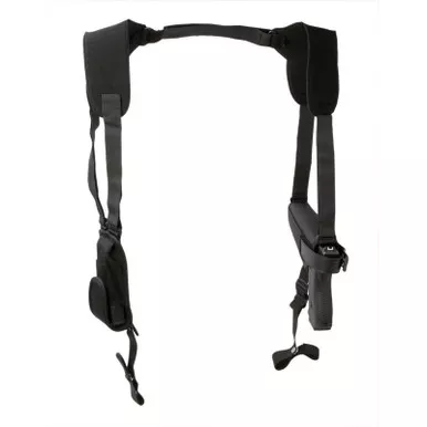 Uncle Mike's 7716-0 Pro-Pak Horizontal Shoulder Holster (RH Only) for 3.25" - 3.75" BBL Medium & Large Autos