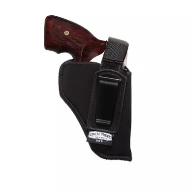 Uncle Mike's Inside-the-Pant Holster w/ Retention Strap for Universal 2" - 3" BBL Small & Medium Double Action Revolvers