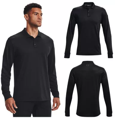 Under Armour 1365383 Men's Tac Performance 2.0 Long Sleeve Polo Shirt