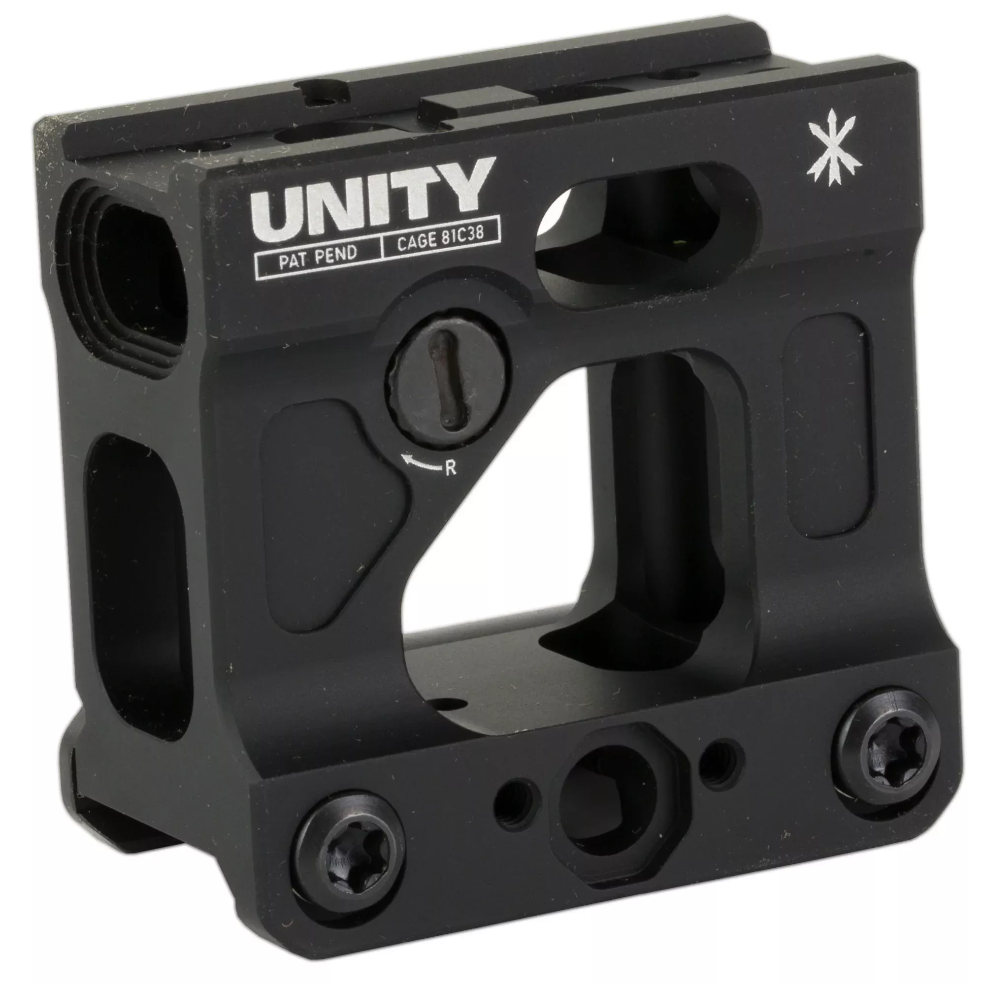 Unity Tactical FAST Micro Mount – Black 2.26" Optical Height