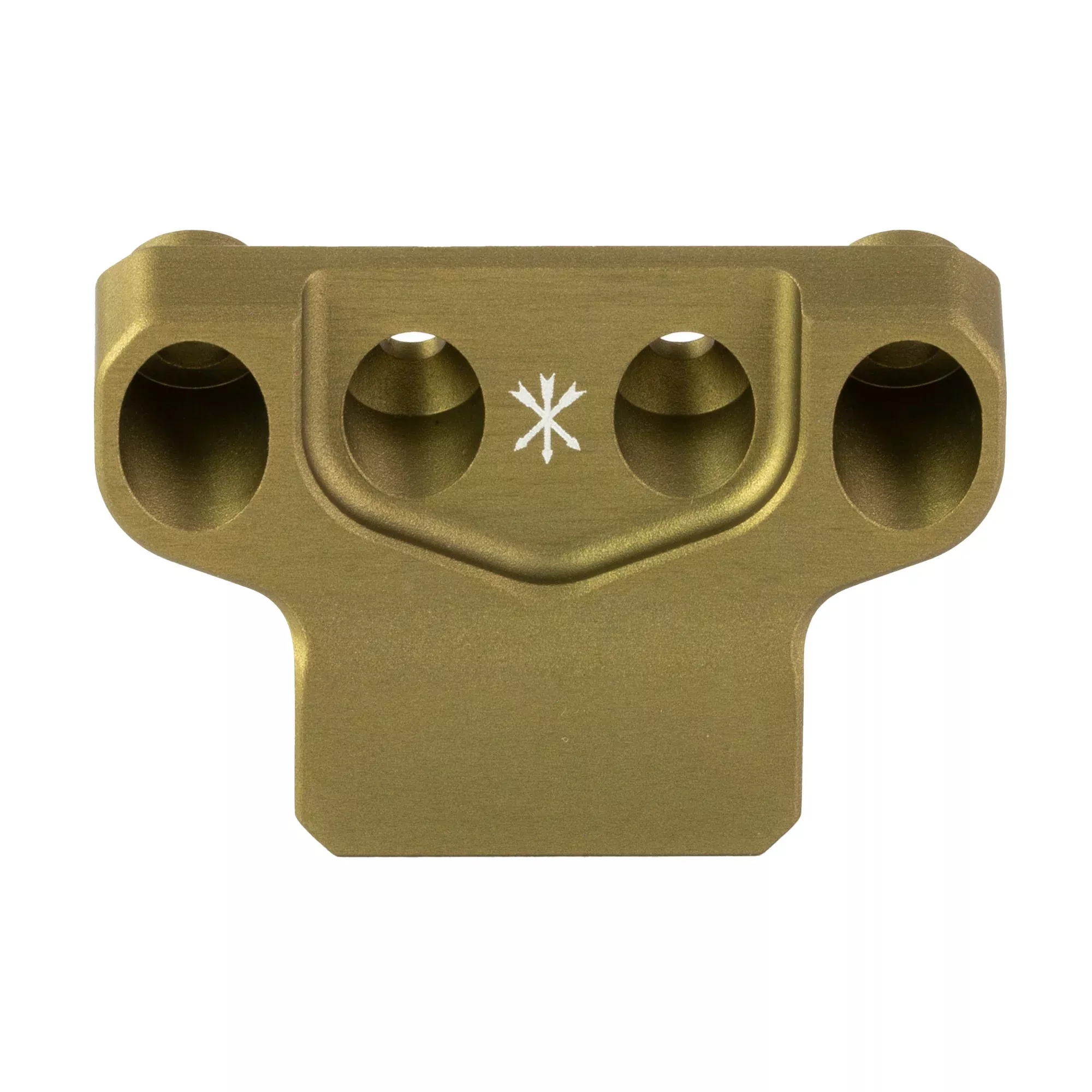 Unity Tactical FAST Offset Base – FDE Anodized Aluminum Mount