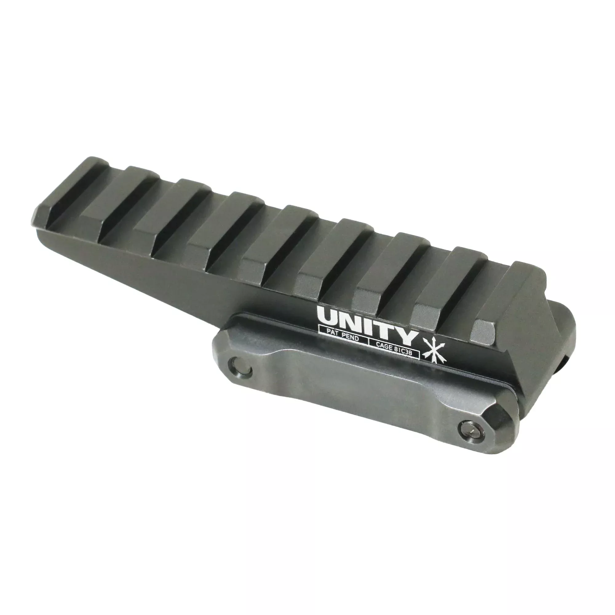 Unity Tactical FAST Optics Riser – 2.26" Height for Aimpoint Micro Footprint