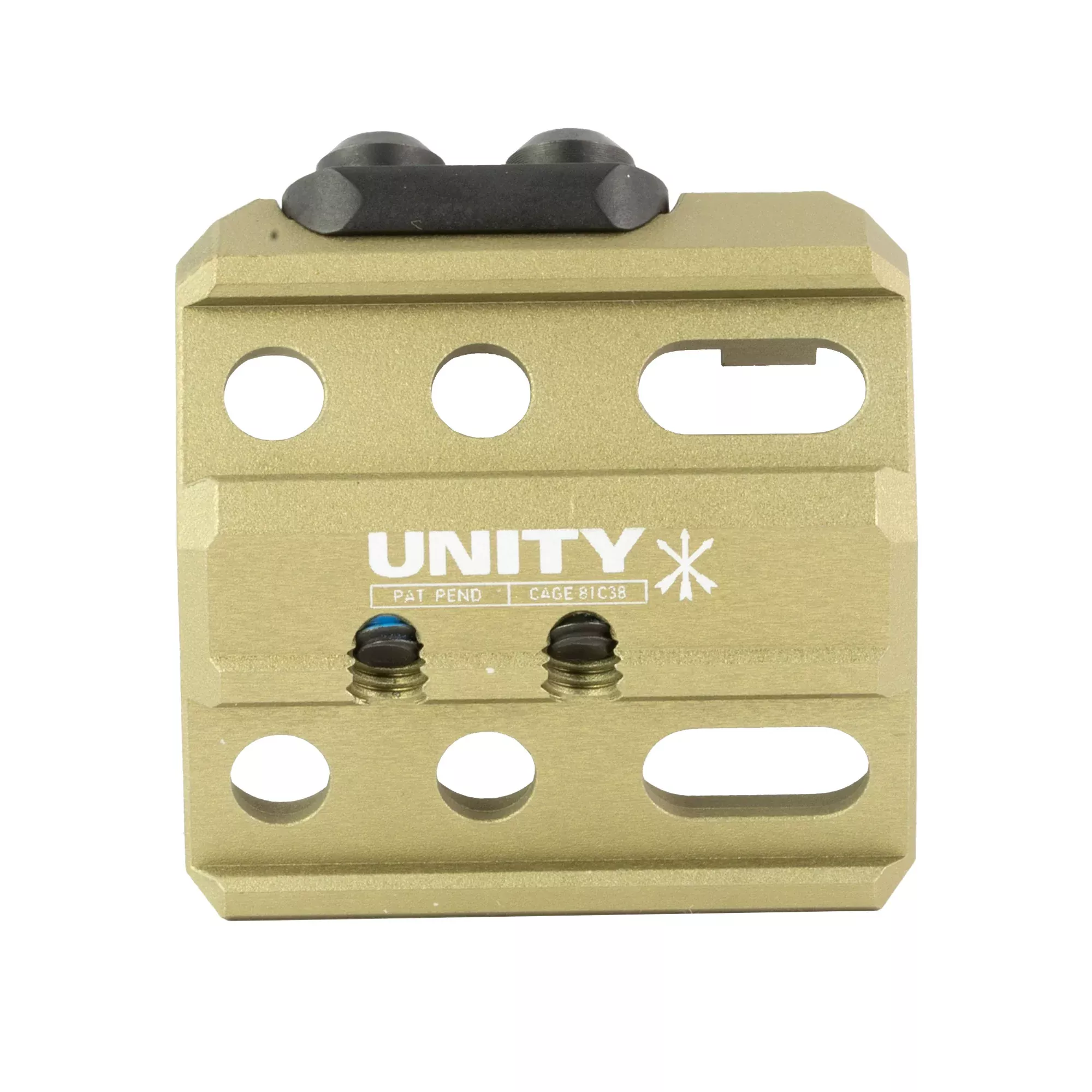 Unity Tactical FUSION Micro Hub – Modular Accessory Mount System (FDE)