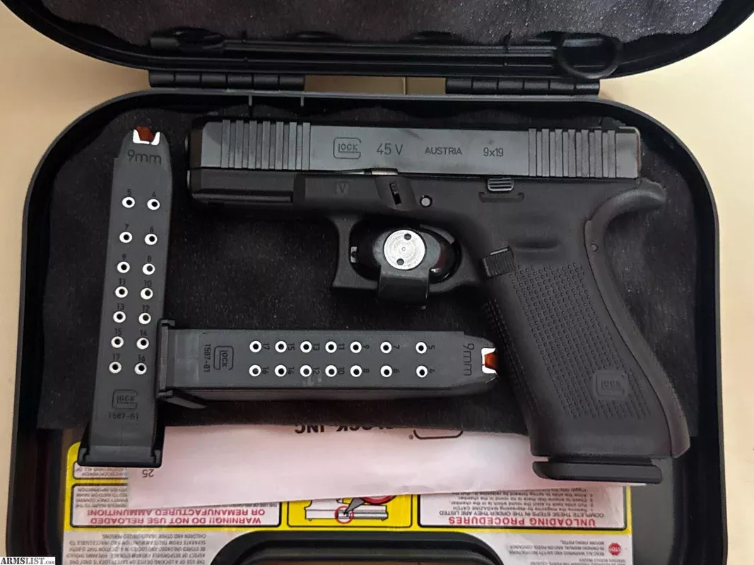 *used* Glock 45v 9mmfrom Quik Pawn Shop near Birmingham, AL