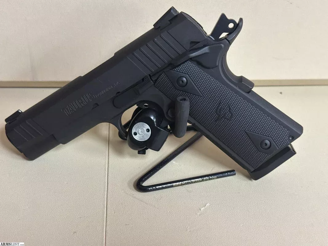 “Used” Taurus 1911 commander .45ACP from Quik Pawn Shop near Birmingham, Alabama, USA
