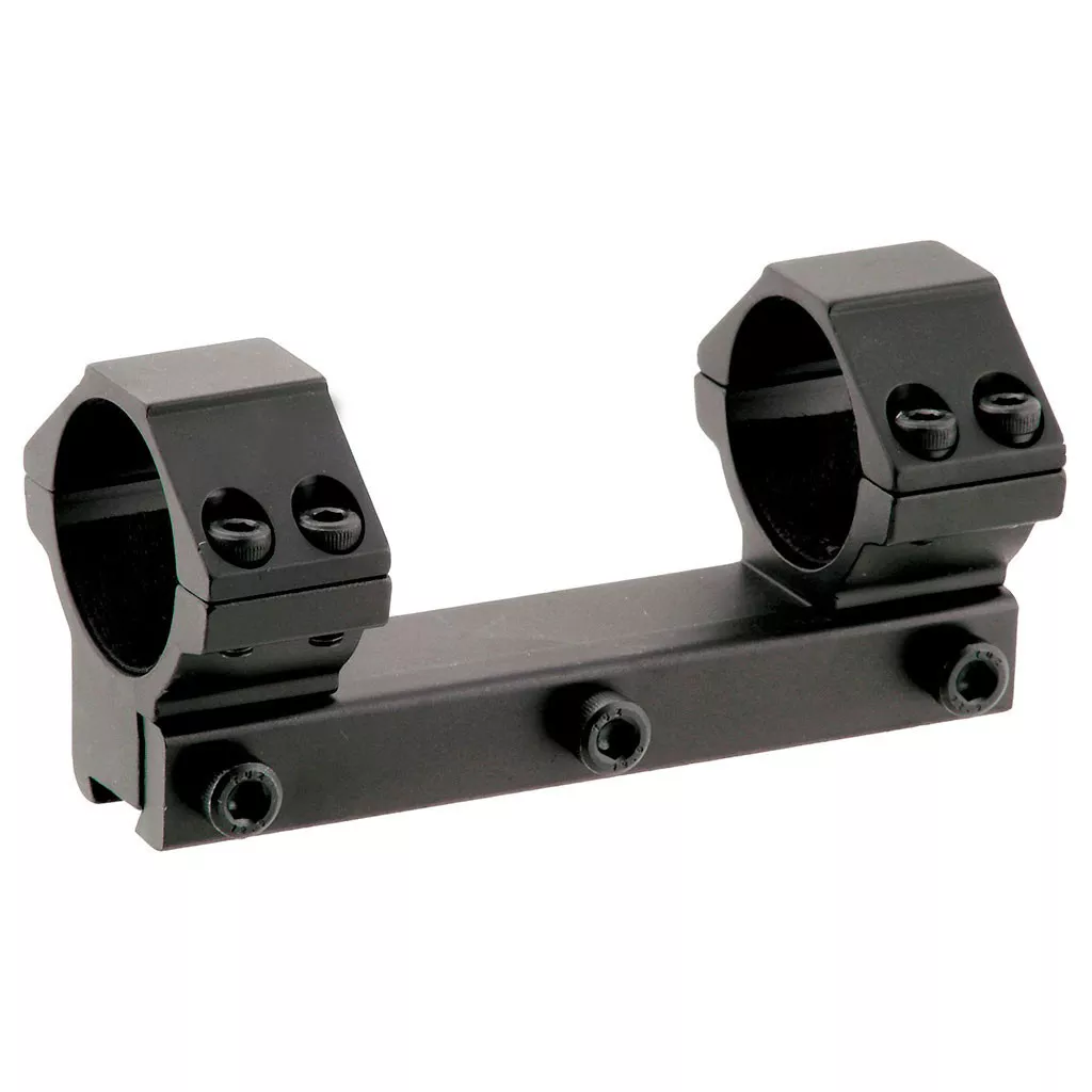 UTG 1" Medium Dovetail Integral Mount Black