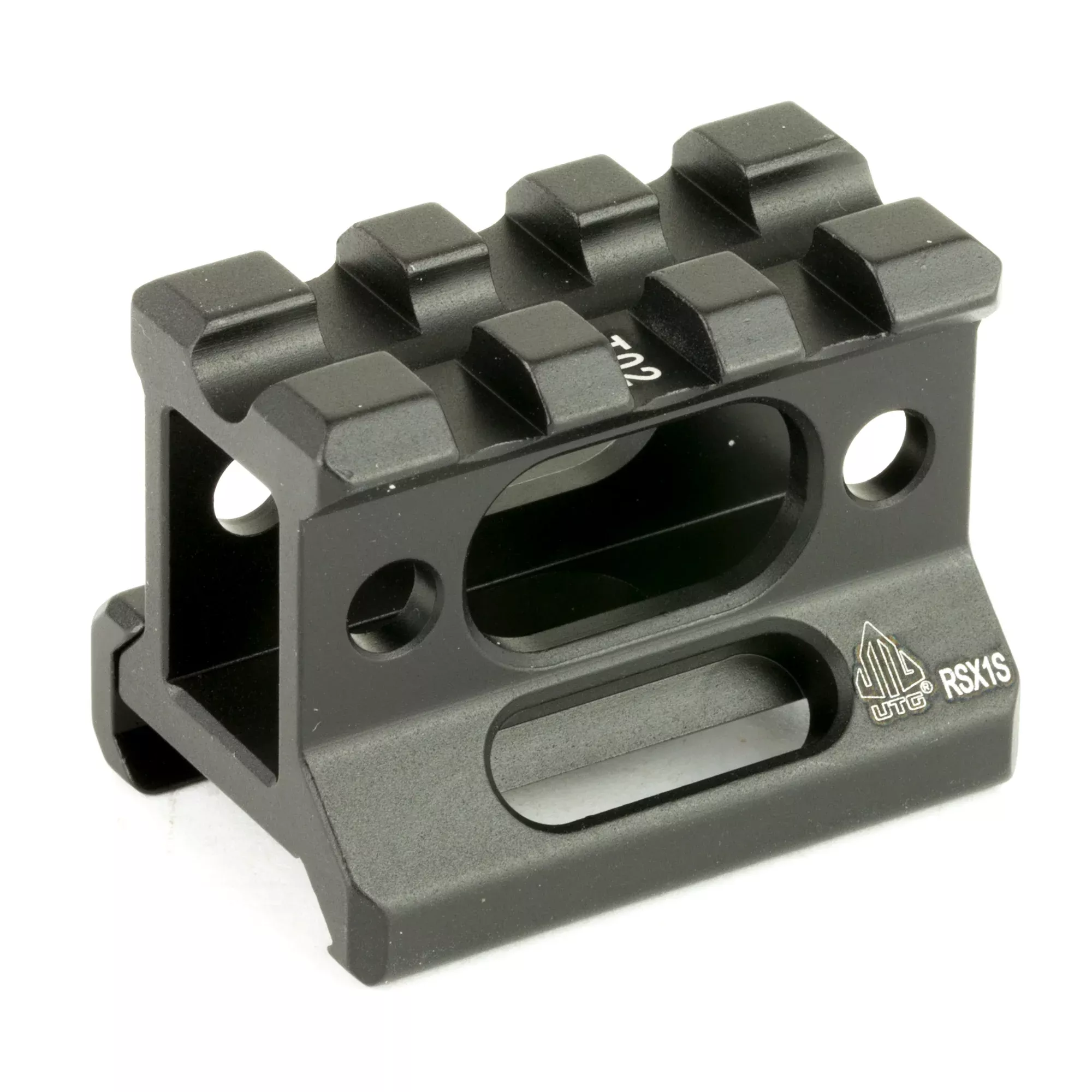 UTG 1" Super Slim Picatinny Riser Mount – 3-Slot Low Profile Design