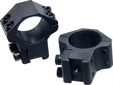 Utg Airgun/rimfire Rings 1" - Medium Profile 2pc 3/8 Dovetl