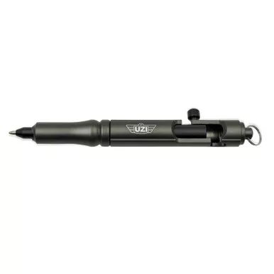 UZ TACPEN18 Bolt Action Tactical Pen, Large, Gun Metal