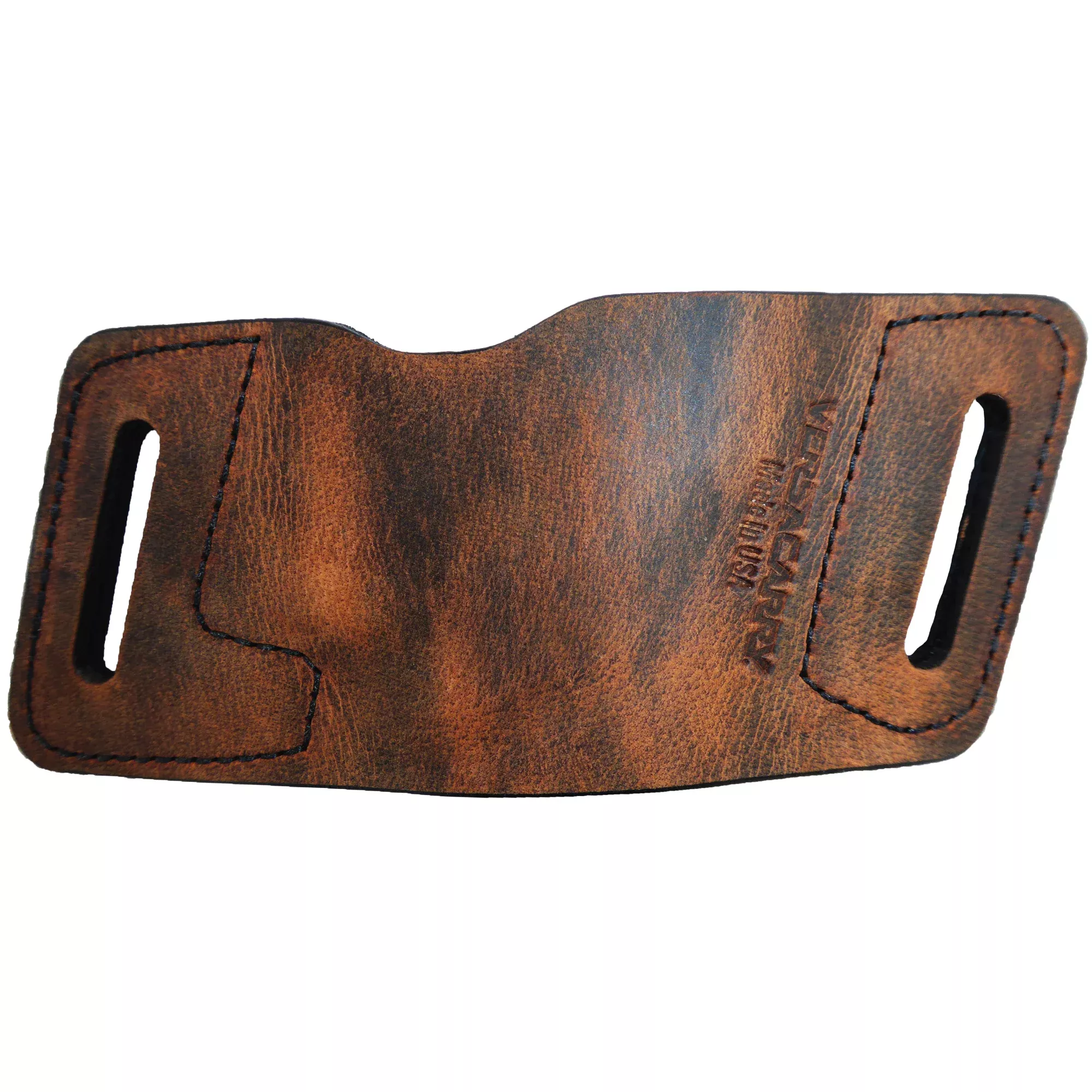 Versacarry Quick Slide OWB Holster – Brown Leather Size 2