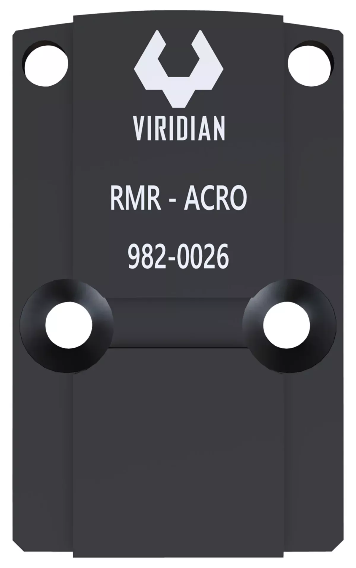 Viridian 9820026 RFX45 RMR Mounting AdapterBlack Anodized
