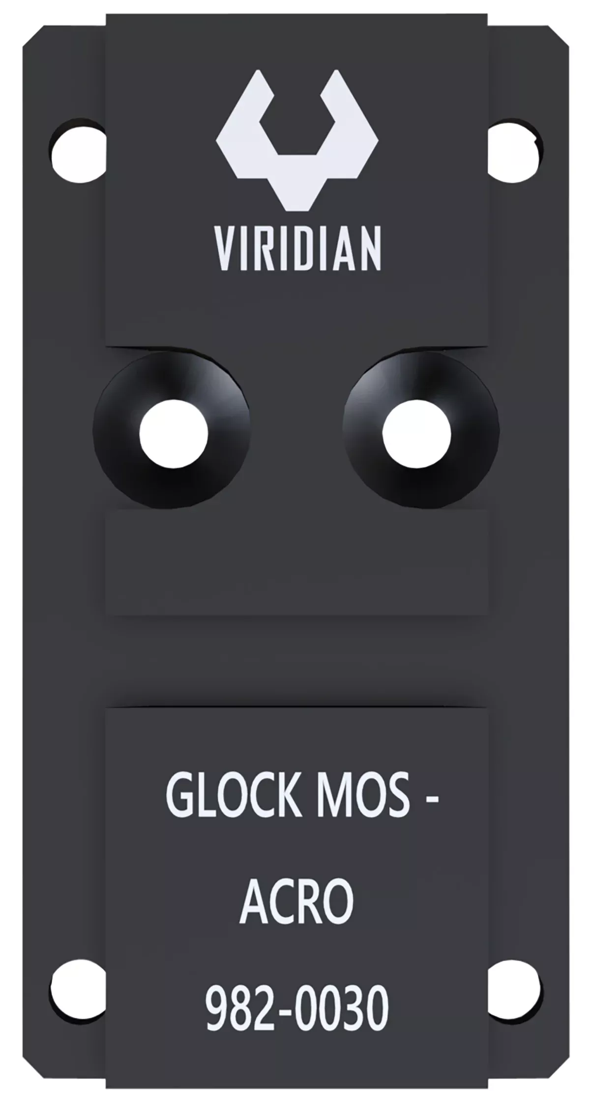 Viridian 9820030 RFX45 Glock MOS Mounting AdapterBlack Anodized