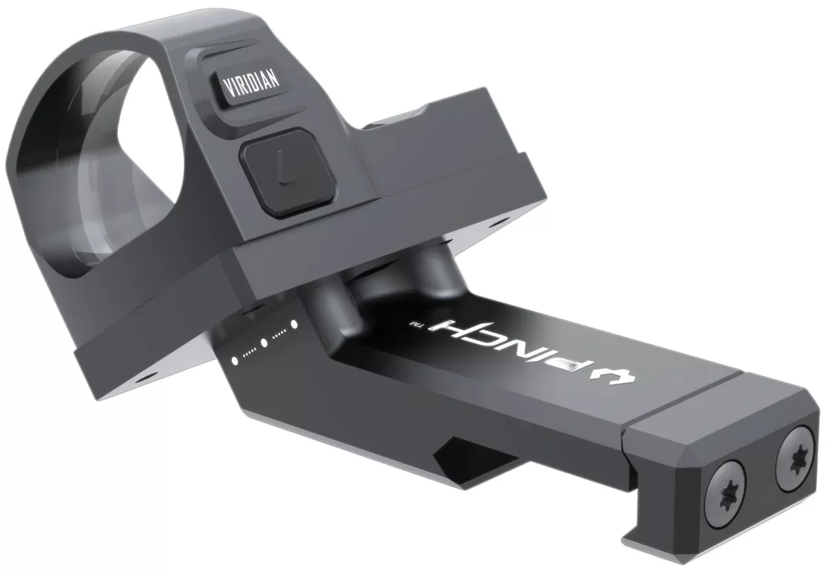 Viridian 9820036 PINCH Adjustable 35 Degree Offset Mount with Shield RMSc AdapterBlack Anodized