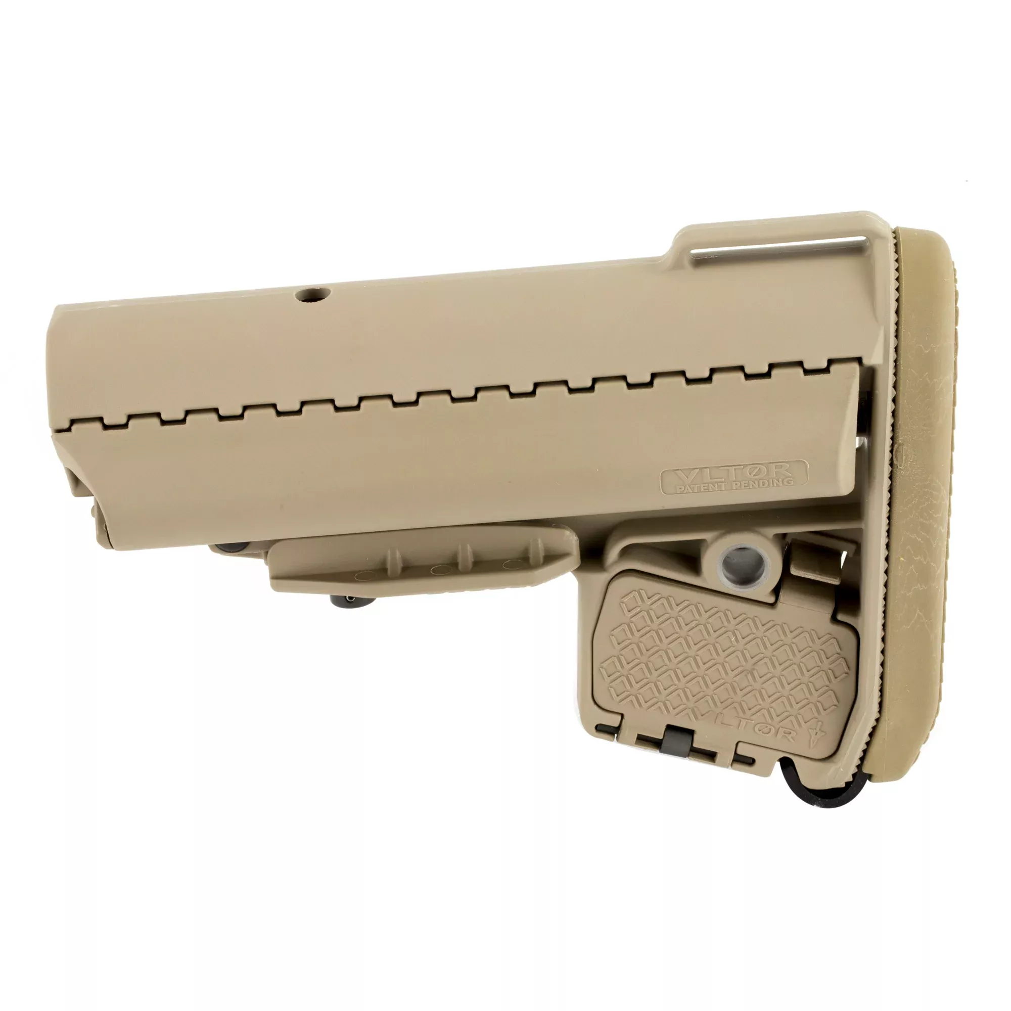 VLTOR MILSPEC E-MOD Stock Tan – AR-15/M16 Mil-Spec Buffer Tube