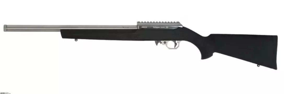 Volquartsen Classic Rifle .22 WMR 18.5 Inch Stainless Black Hogue VCC-WMR-HT from ELK CO AMMO&ARMS INC near Saint Marys, Pennsylvania, USA