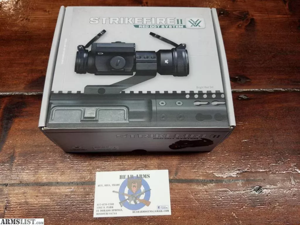 Vortex Strikefire II Red Dot from BEAR ARMS near El Dorado Springs, Missouri, USA