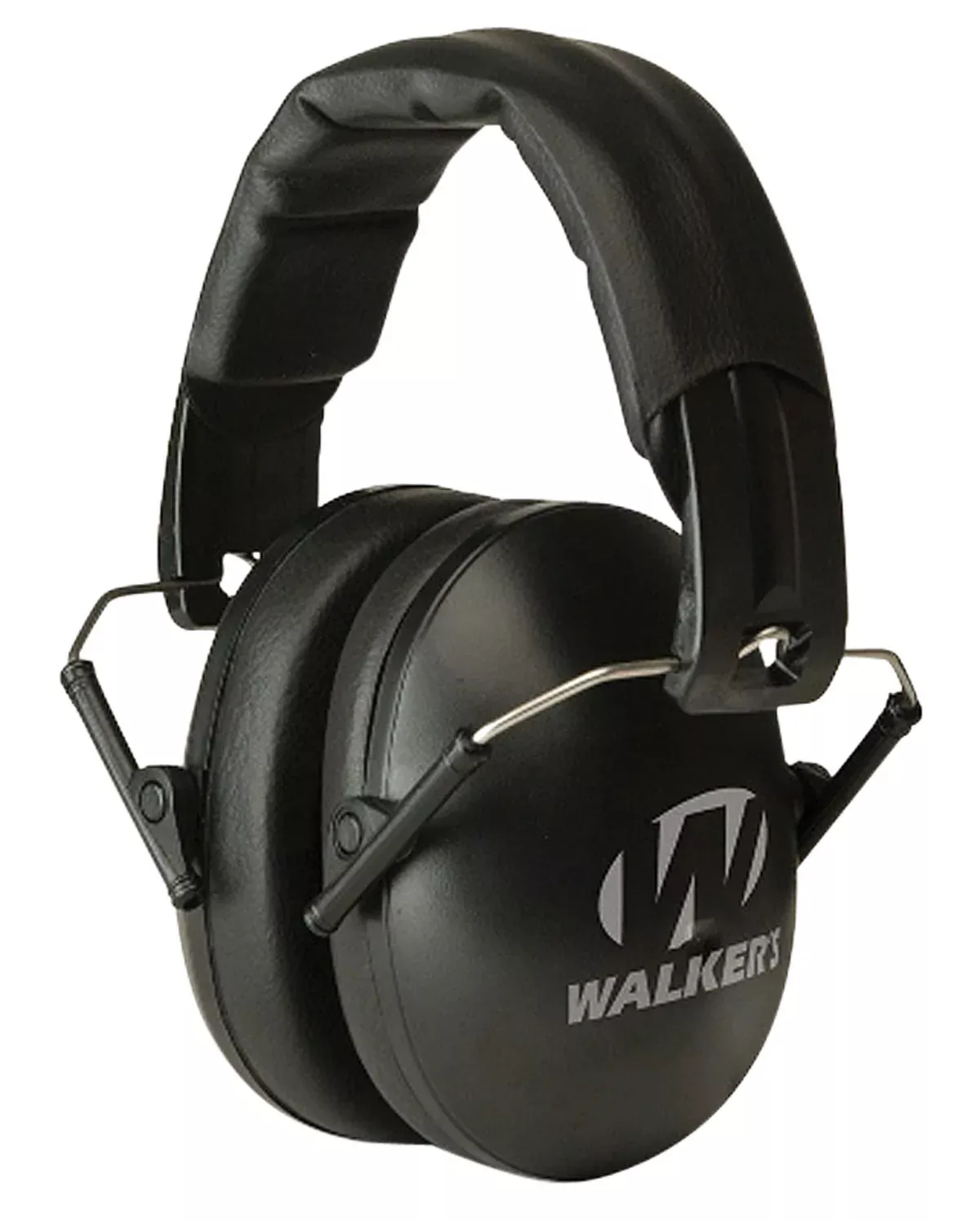 Walker's GWPYWFM2BLK Folding Muff23 dB Over the Head Black Polymer Fits Youth/Women