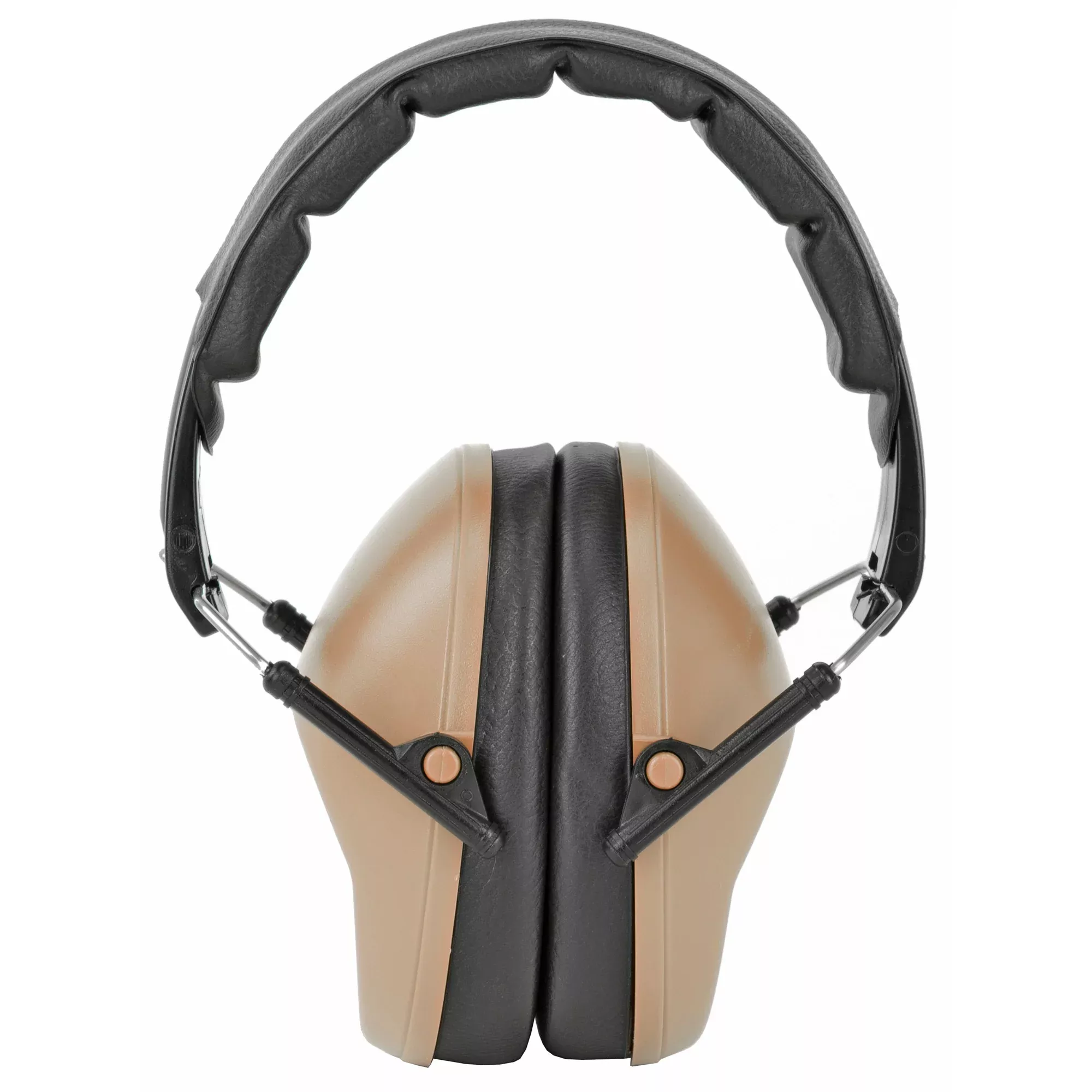 Walker's Pro Low Profile Muff FDE – Passive Hearing Protection with Slim Design