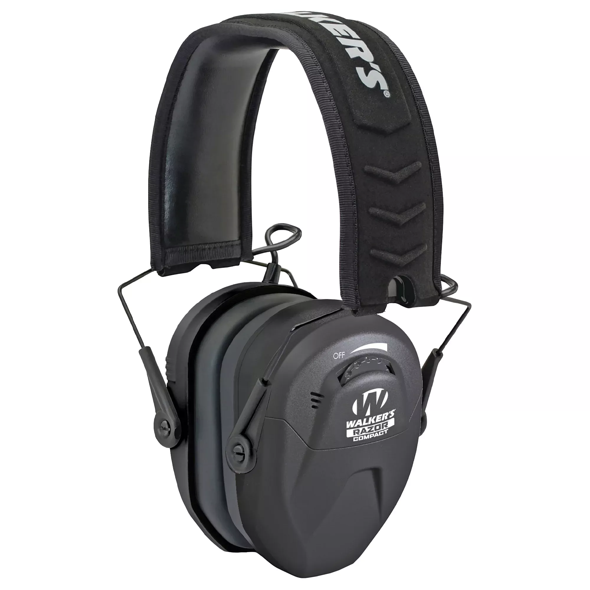 Walker's Razor Compact Electronic Earmuffs – NRR 23dB Hearing Protection