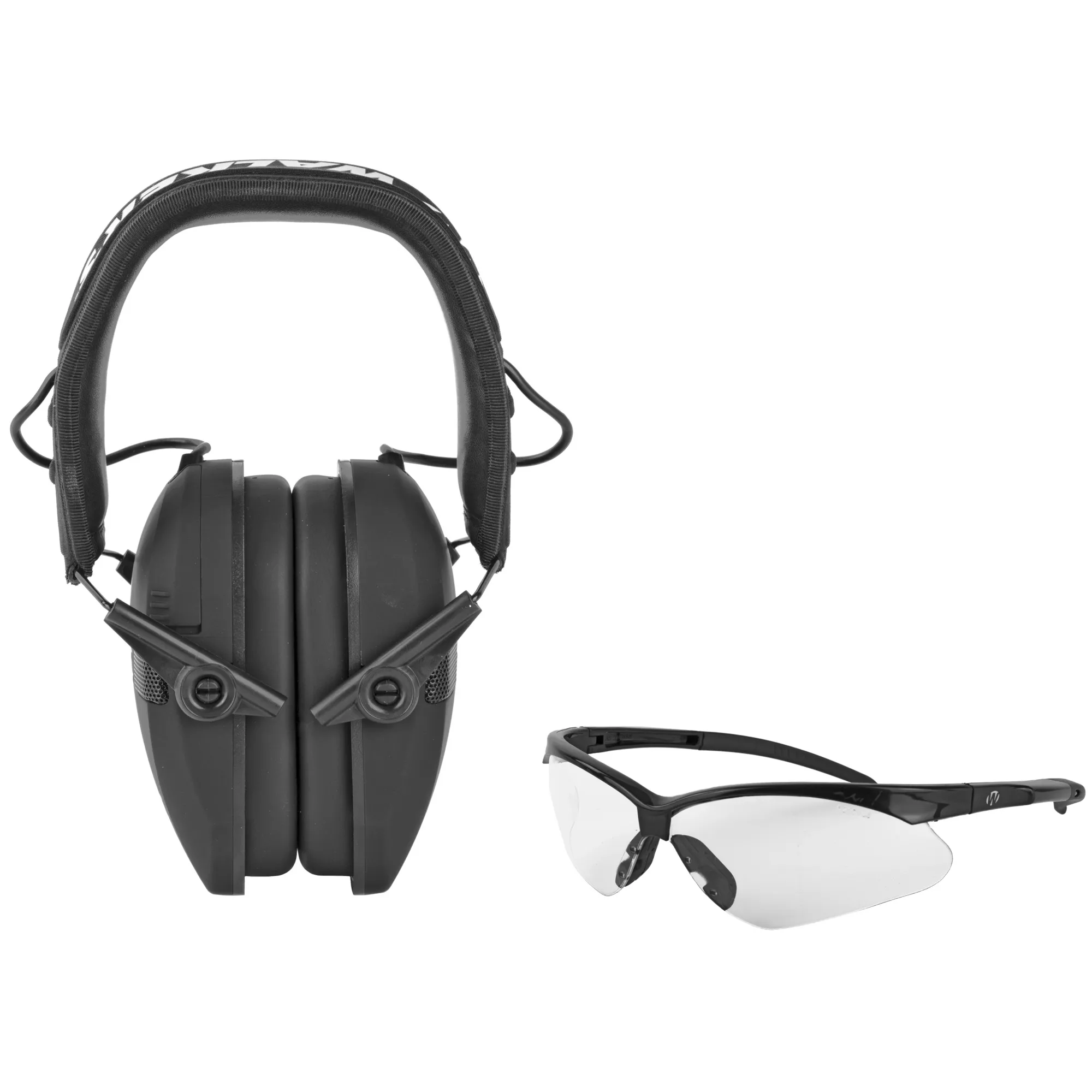 Walker's Razor Muff W/ Glasses Blk