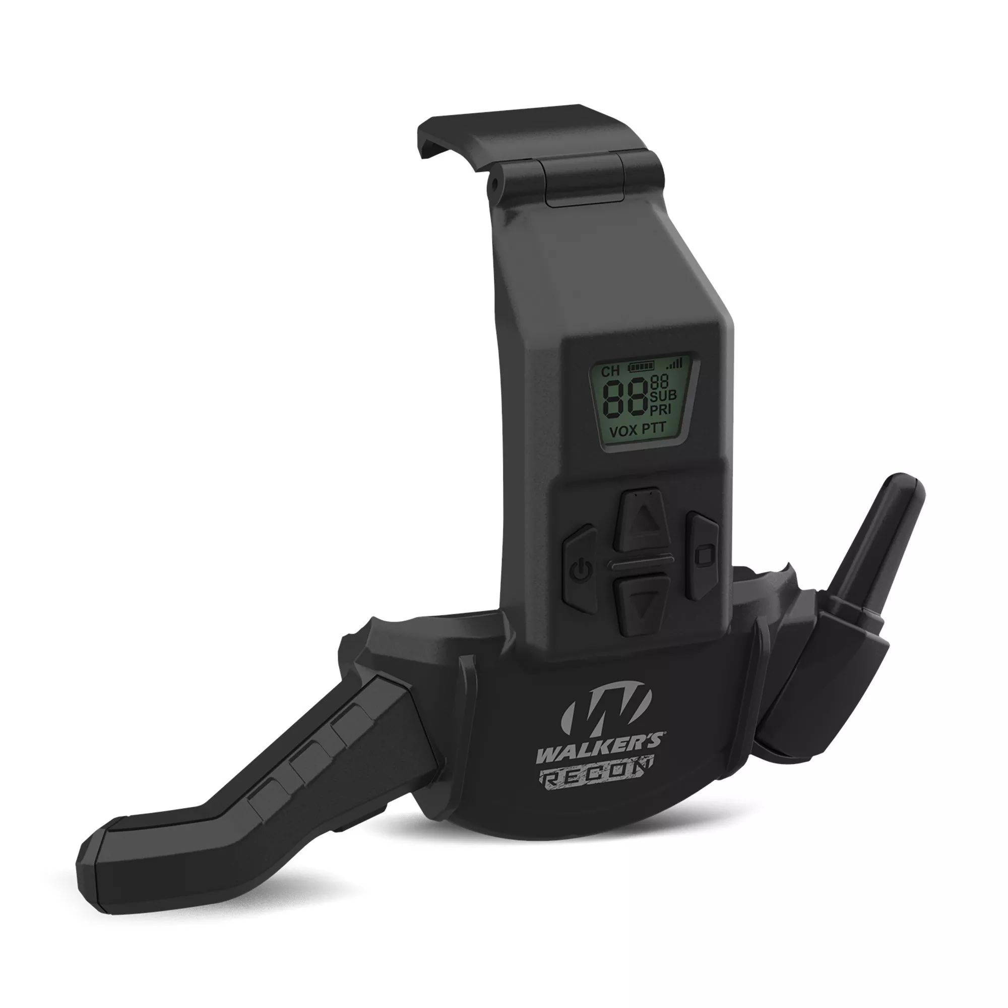 Walker's Recon Hybrid Comms Bluetooth Walkie Talkie Black