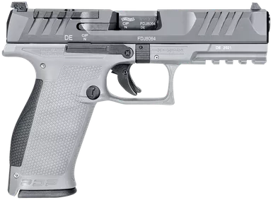 WALTHER PDP 9MM 4.5" BARREL 18-ROUNDS GRAY FRAME OPTIC READY