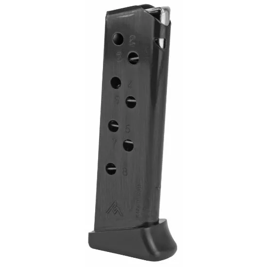 WALTHER PP .32 ACP 8RD BLUED FINGER REST FLOORPLATE MAGAZINE, MEC-GAR