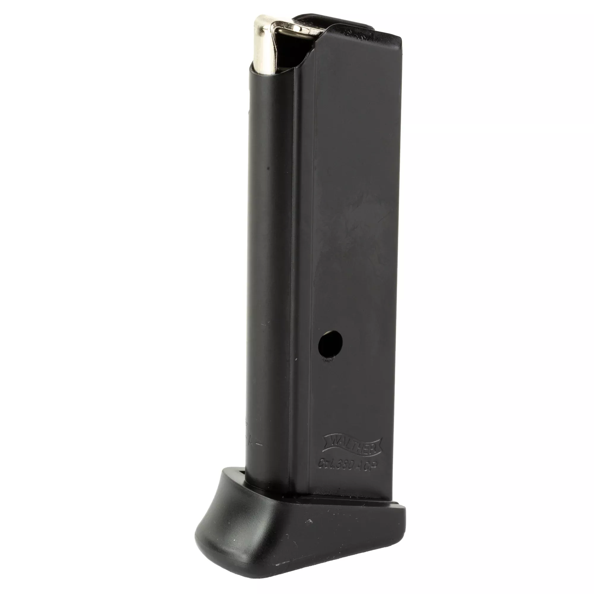 Walther PPK .380 ACP 6-Round Magazine – Black Finger Rest