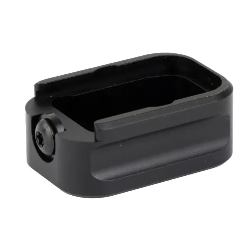 Warne +3/+2 Magazine Extension 9mm/40S&W - Fits Glock 17, 22 - Black