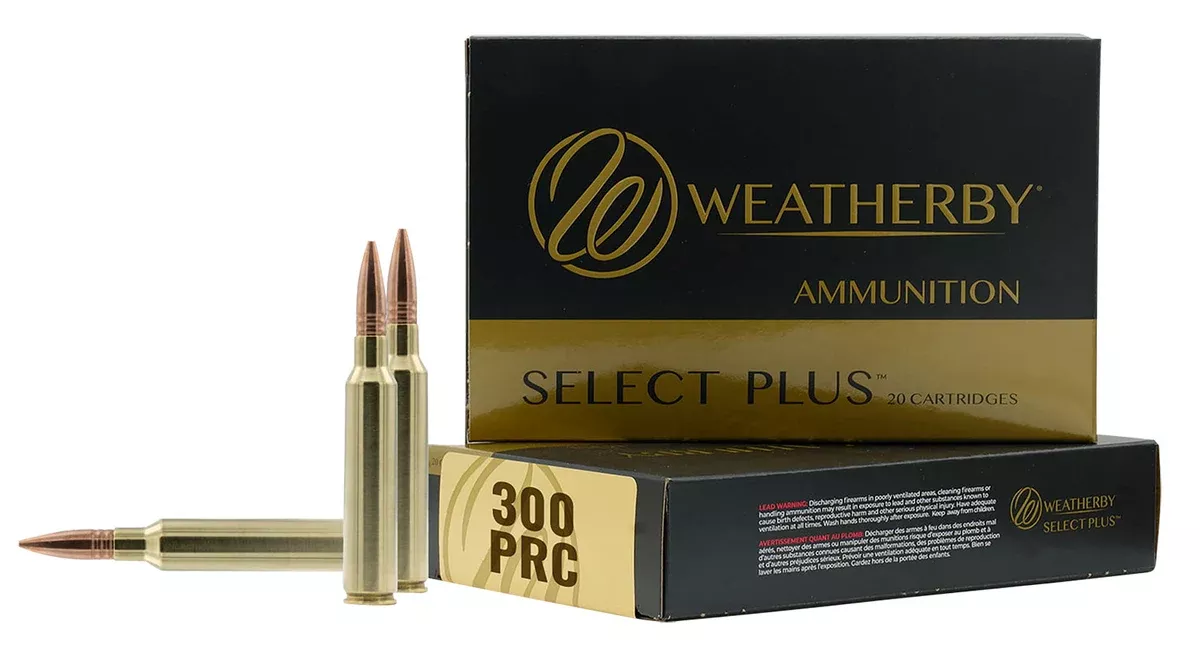 Weatherby F300P180SCO Select Plus300PRC 180gr Swift Scirocco 20 Per Box/10 Case
