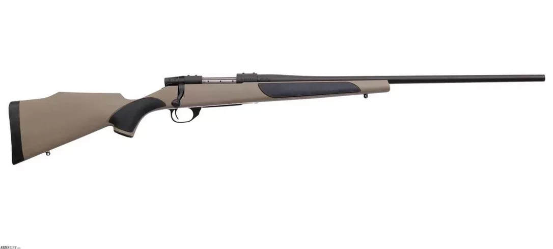 Weatherby Vanguard Synthetic FDE .243 Win 24 Inch VC04243NR4O from ELK CO AMMO&ARMS INC near Saint Marys, Pennsylvania, USA