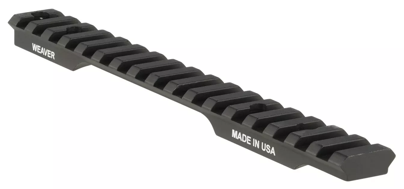 Weaver Mounts 99466 Multi-Slot BaseExtended Black Aluminum Fits Savage 10 Short Action