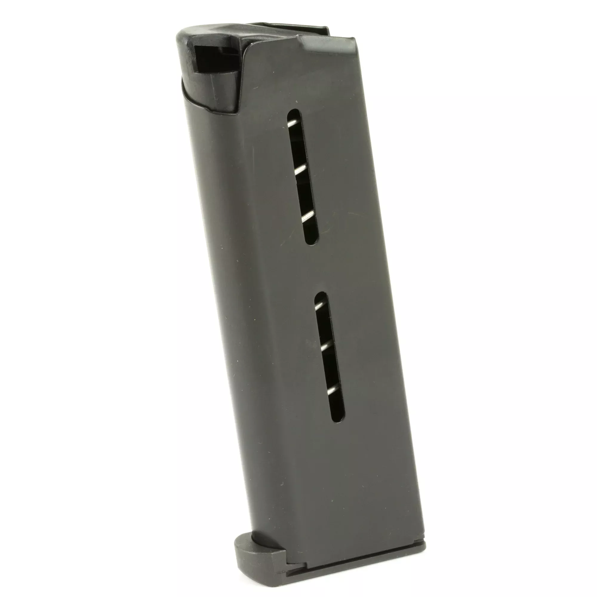 Wilson Combat 1911 Officer .45 ACP 7-Round Magazine – Steel Base Pad, Black Finish