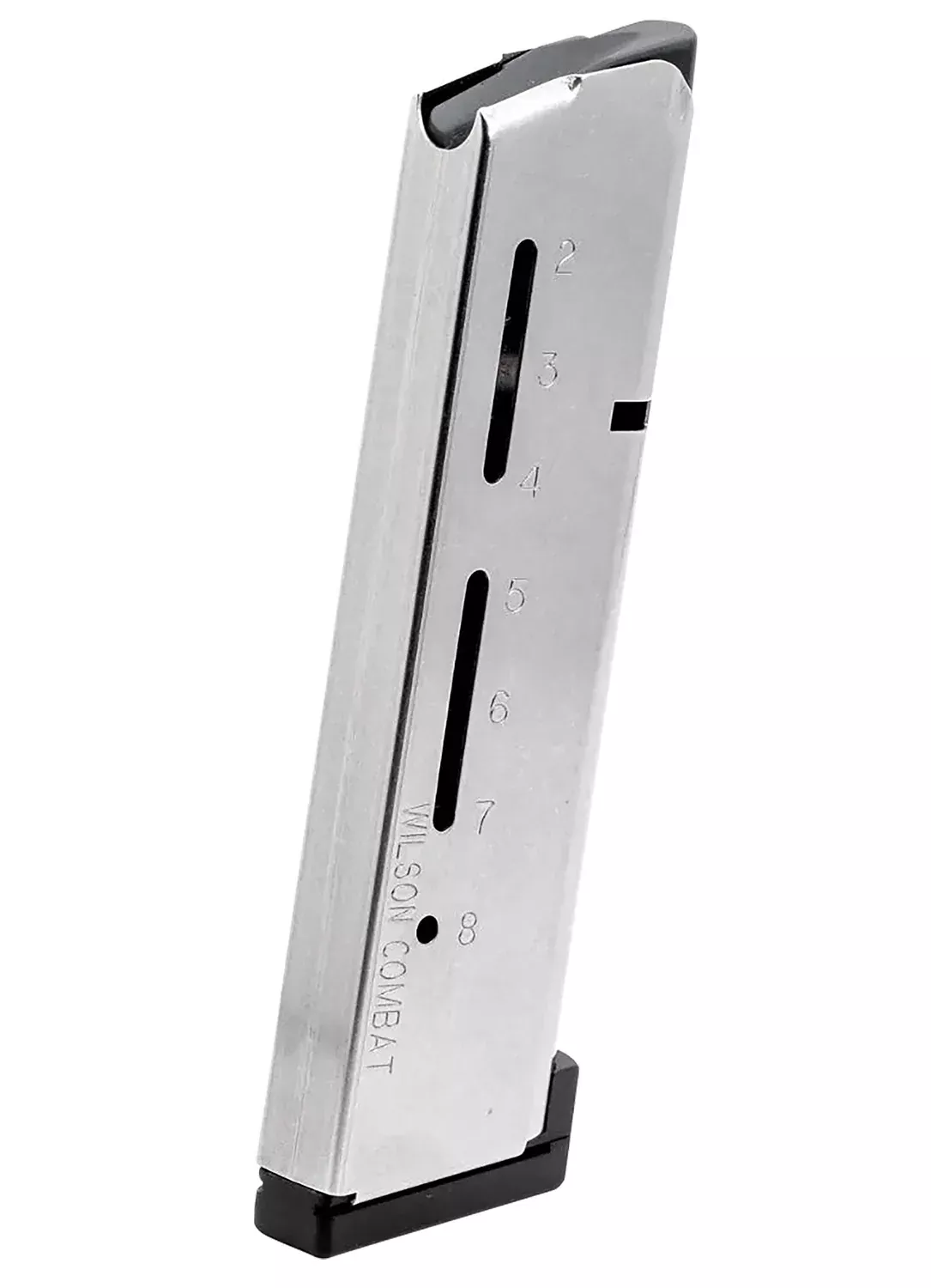 Wilson Combat 500AHD ETM8rd Detachable w/ Aluminum Floor Plate 45 ACP+P Fits Wilson Combat 1911 Elite Tactical Stainless Steel