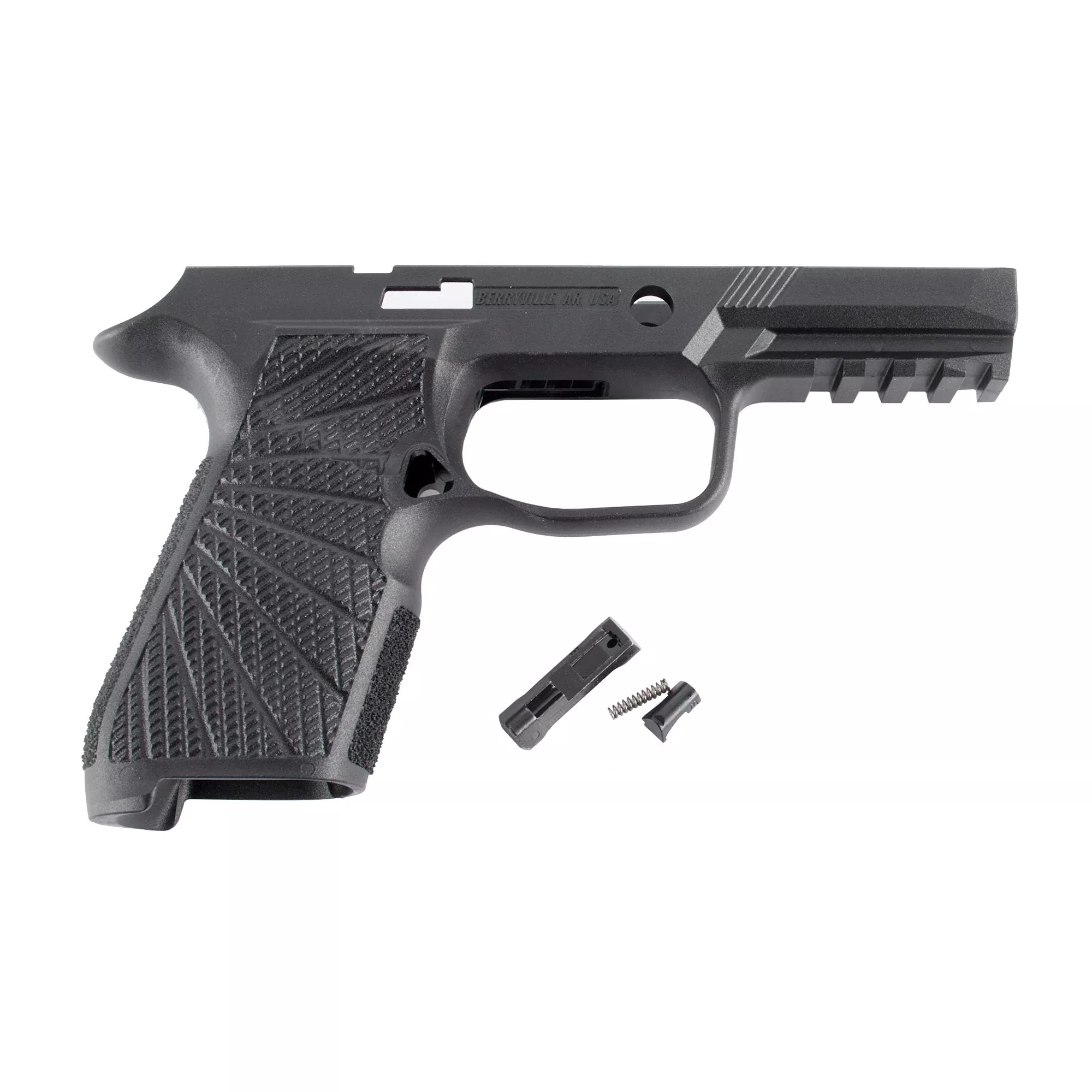 Wilson Combat P320 Compact Grip Module – Non-Manual Safety, Black