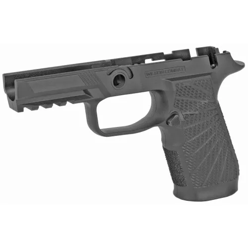 Wilson Combat - WC320, Grip Panel, Black Color, Fits Sig P320 Carry w/ Manual Safety