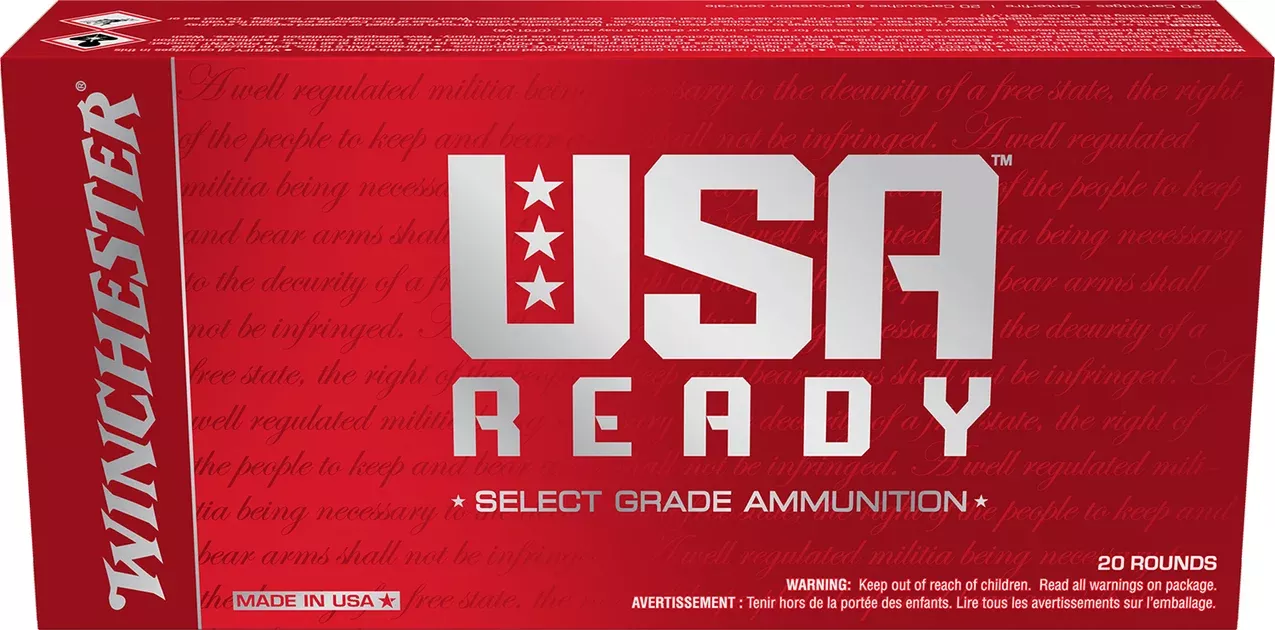 Winchester Ammo RED65PRC USA Ready6.5PRC 140gr Open Tip 20 Per Box/10 Case