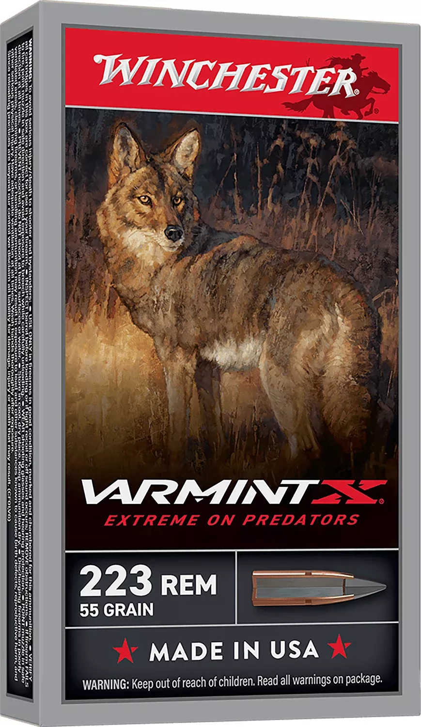 Winchester Ammo X223PXP Varmint X223Rem 55gr Extreme Point 20 Per Box/10 Case