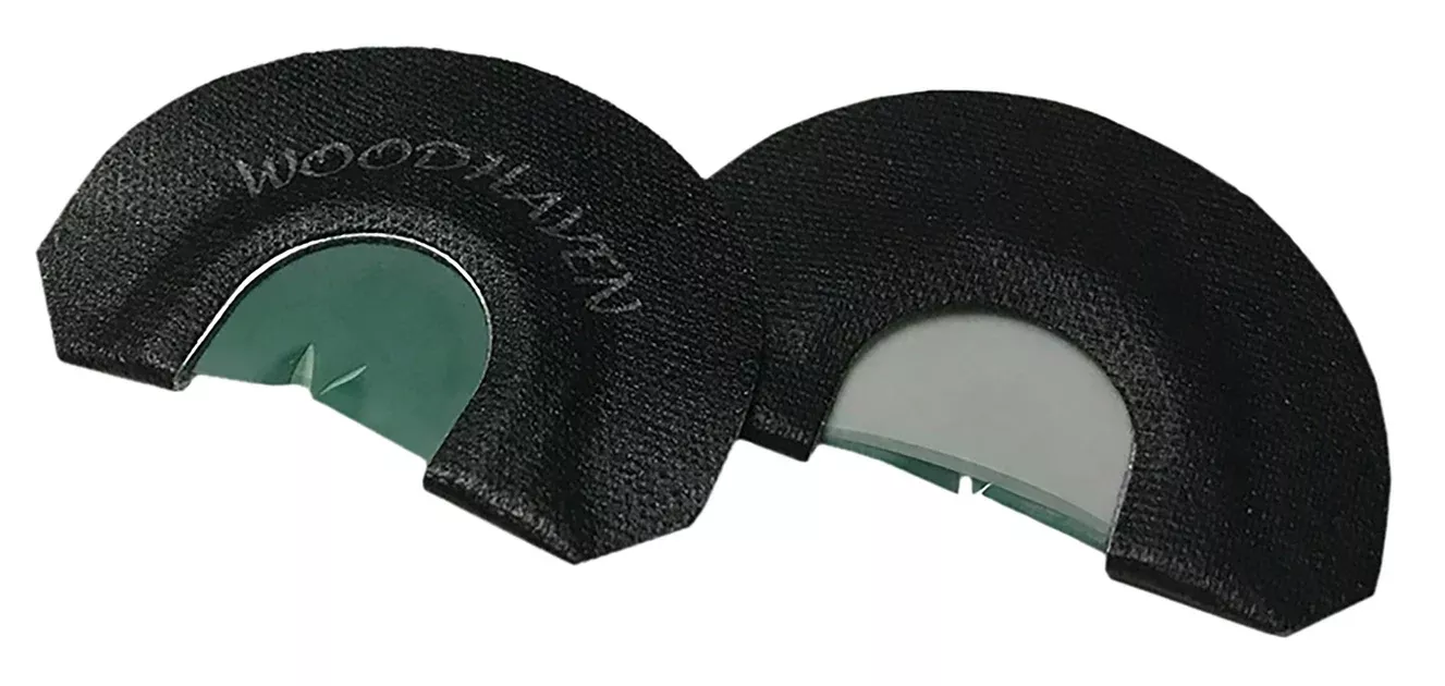 Woodhaven WH094 Ninja VDiaphragm Call Triple Reed Attracts Turkeys Black